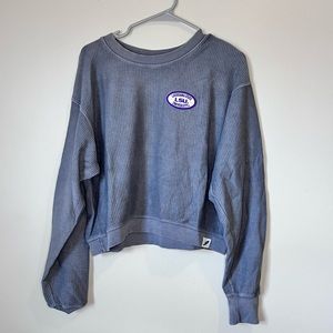 lsu cropped sweatshirt